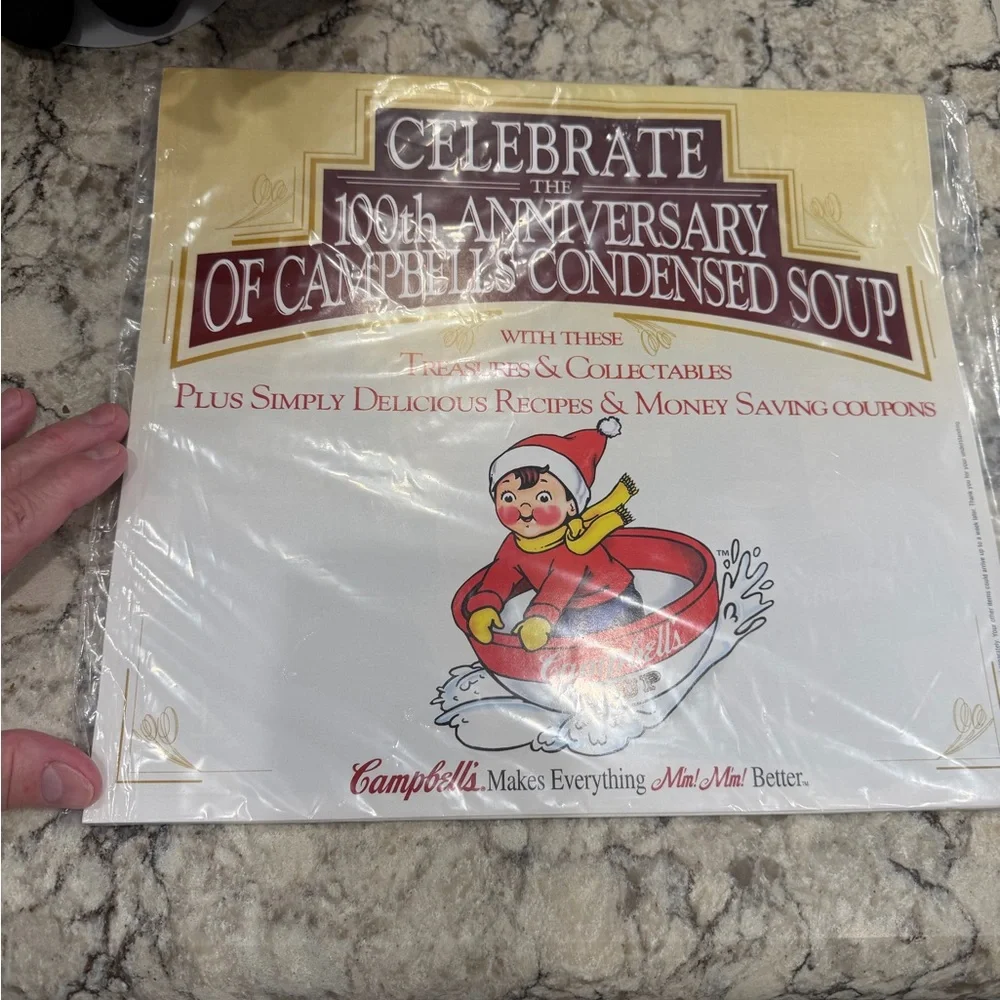 Campbell Soup vintage calendar